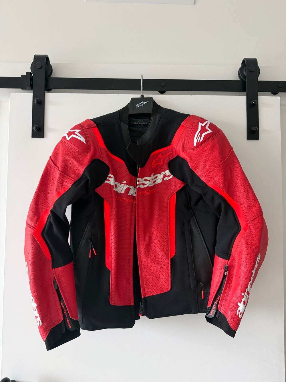 Alpinestars Red & Black Motorcycle Racing Jacket